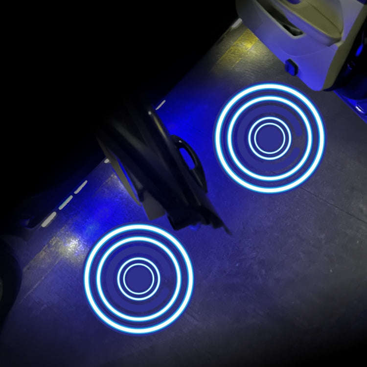 LED Infrared Induction Car Door Welcome Light Night Projection Ambient Light, Specification: Mode...