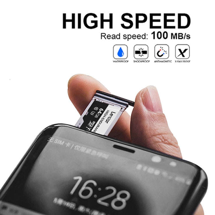 Lexar LSDM10 Security Surveillance Camera Dash Cam Memory Card, Capacity: 64GB