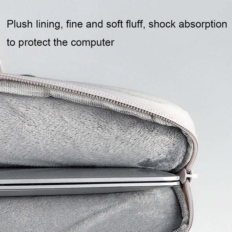 ND05SDZ Waterproof Wearable Laptop Bag, Size: 15.6 inches(Light Pink)