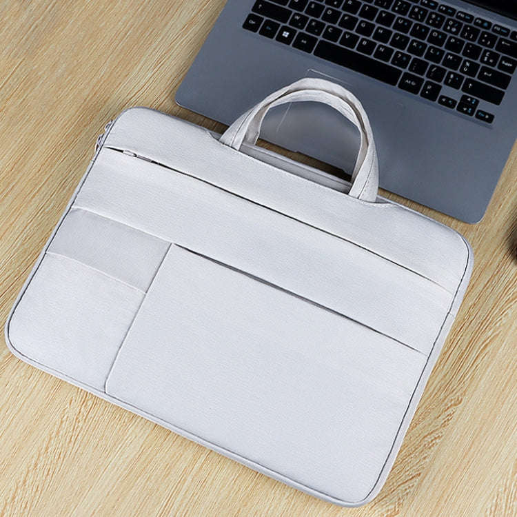 ND05SDZ Waterproof Wearable Laptop Bag, Size: 15.6 inches(Light Pink)