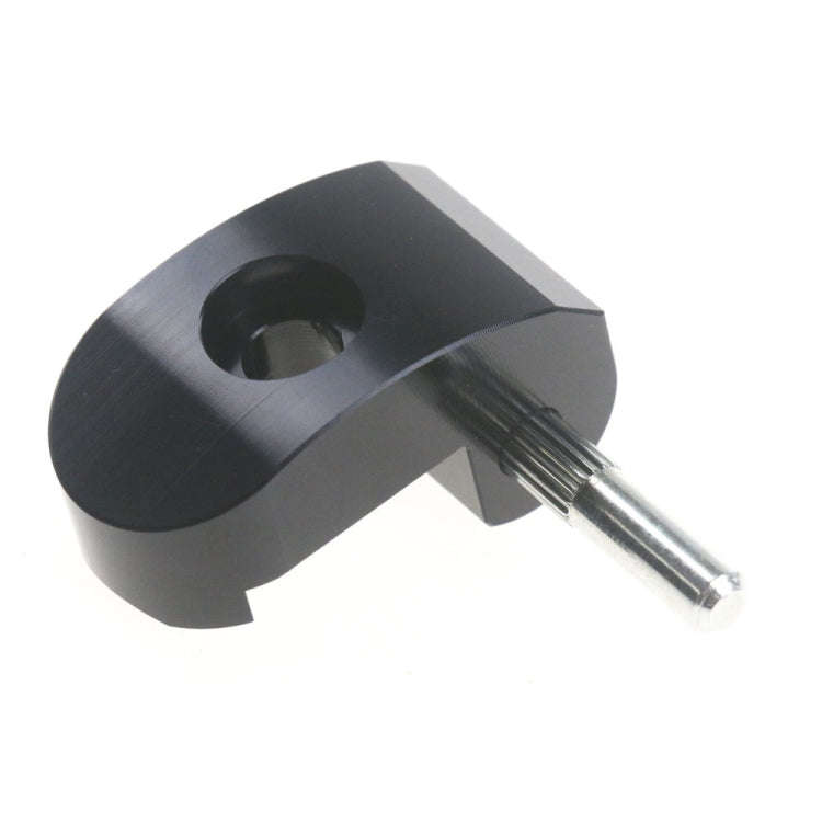 High-density Alloy Steel Electric Scooter Folding Hook for Xiaomi M365 / Pro,Style: Black+2 Dowel