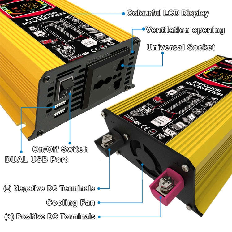 Tang 3 Generations Home Solar Generator Inverter+30A Controller+18W 12V Solar Panel, Specificatio...
