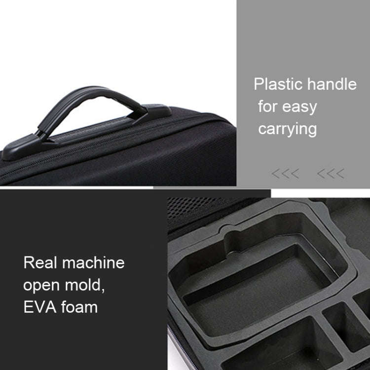 Suitcase Backpack Messenger Bag Organizer for DJI MINI 3 PRO( Nylon Black)