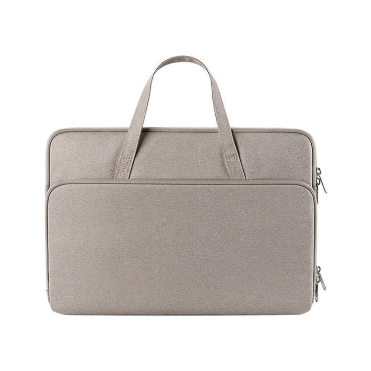 ST13 Waterproof and Wear-resistant Laptop Bag, Size: 13.3 inches(Khaki)