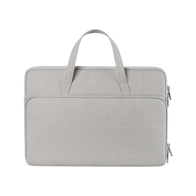 ST13 Waterproof and Wear-resistant Laptop Bag, Size: 13.3 inches(Elegant Gray)