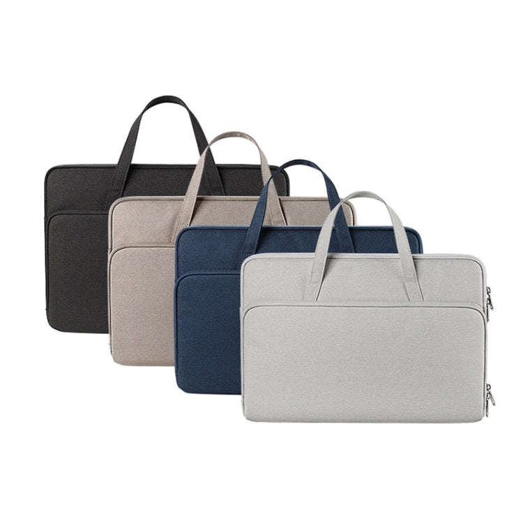 ST13 Waterproof and Wear-resistant Laptop Bag, Size: 13.3 inches(Elegant Gray)