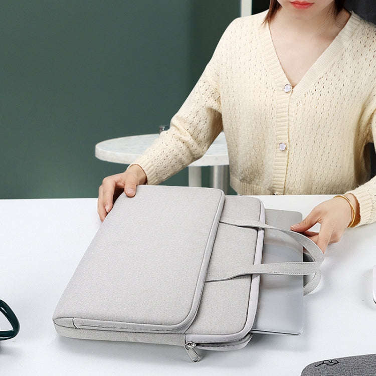ST13 Waterproof and Wear-resistant Laptop Bag, Size: 13.3 inches(Khaki)