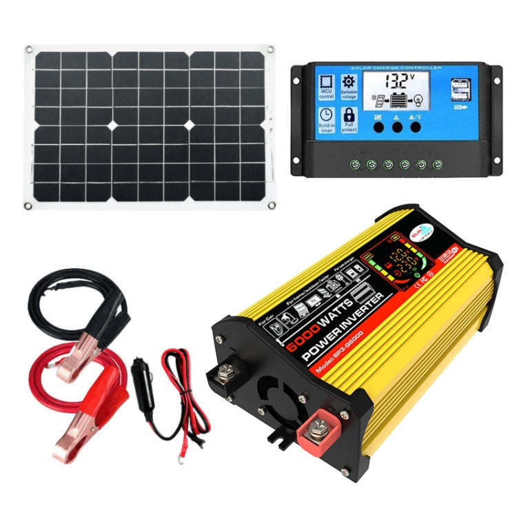 Saga 3 Generations Home Solar Generator Inverter+30A Controller+18W 12V Solar Panel, Specificatio...