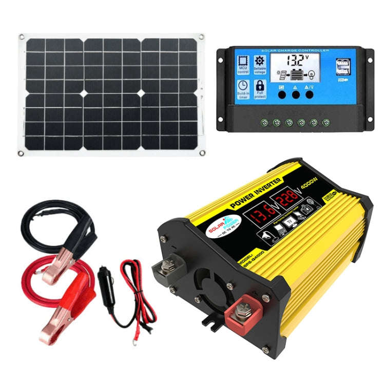 Saga Generation 2 Home Solar Generator Inverter+30A Controller+18W 12V Solar Panel, Specification...