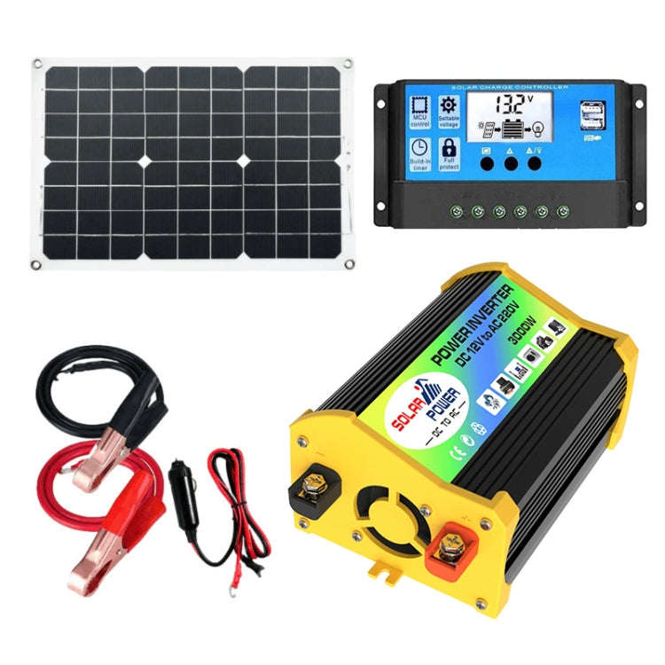 Saga Generation 1 Home Solar Generator Inverter+30A Controller+18W 12V Solar Panel, Specification...