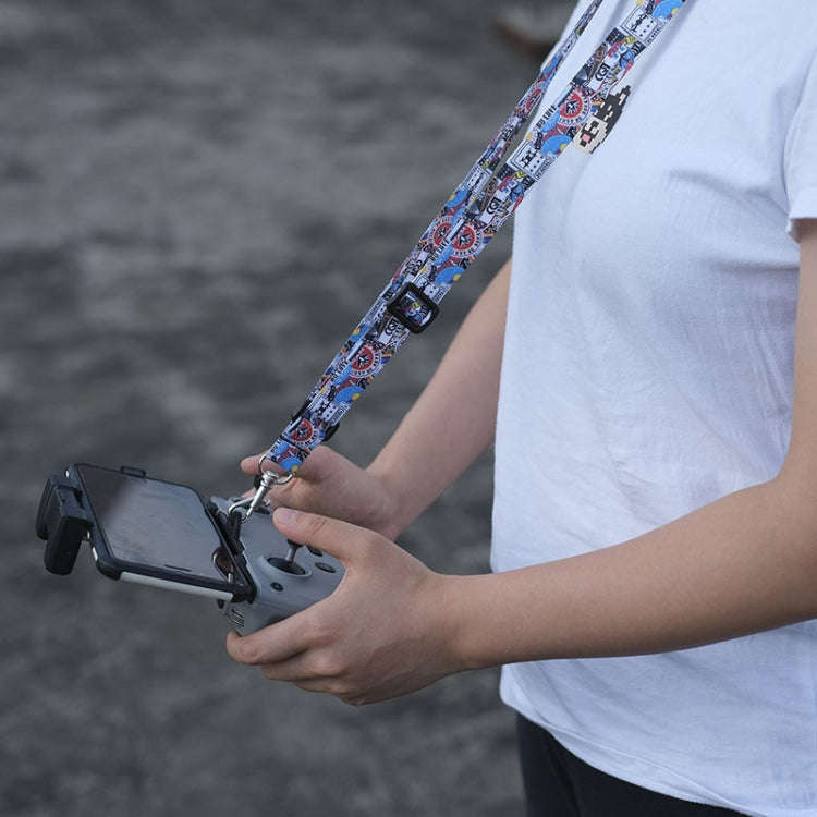 Remote Control Graffiti Lanyard for DJI Mini 3 Pro/Mavic Air 2S/Mavic Air 2/Mavic Mini 2