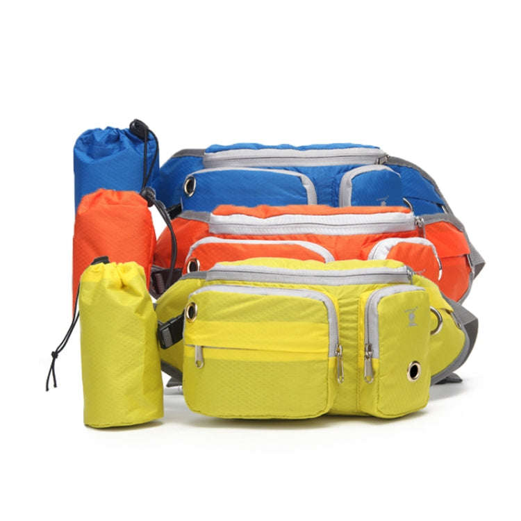 Lovoyager Pet Training Waist Bag Outdoor Walking Dog Snack Pocket(Blue)