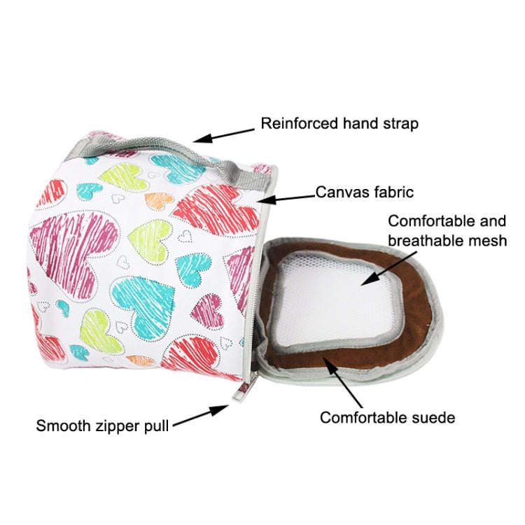 LOVOYAGER Hamsters Out Bag Summer Pet Breathable Cage(Small Fresh Portable)
