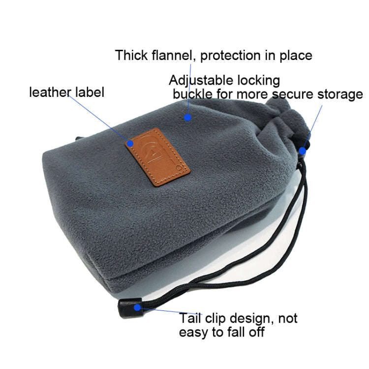 CQT Storage Bag Thick Flannel Bag For DJI Mini 3 Pro,Specification: 2 PCS Bag