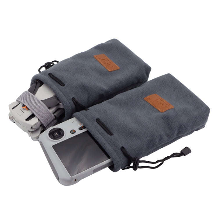 CQT Storage Bag Thick Flannel Bag For DJI Mini 3 Pro,Specification: 2 PCS Bag+Paddle Tie Band