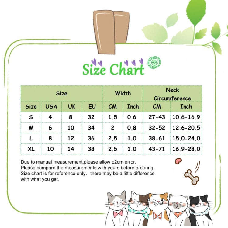 Pet Ethnic Style Polyester Cotton Print Pattern Collar, Size: XL: 2.5x43-71cm(Maya Fans)