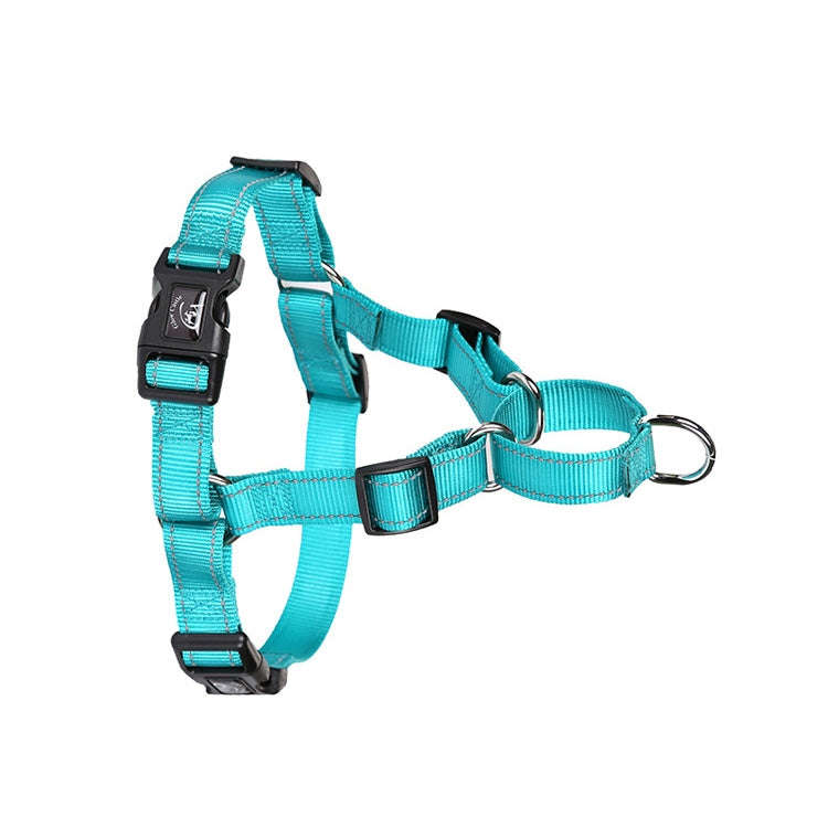 Glow Castle Pet Reflective Nylon Prevent Running Wild Chest Strap, Size: M(Green)