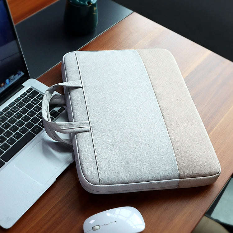 ST12 Waterproof Portable Laptop Case, Size: 14.1-15.4 inches(Navy Blue Gray)