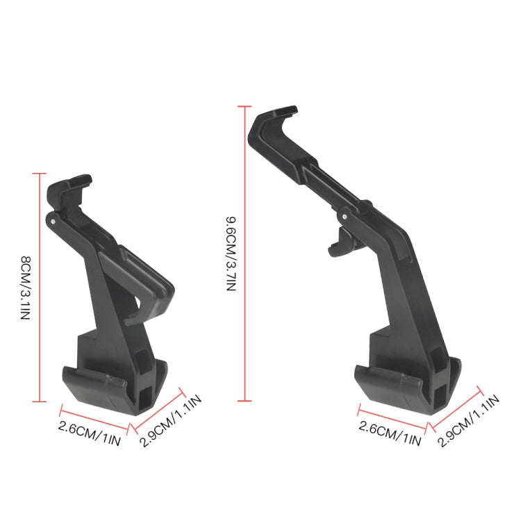 RCSTQ Remote Control Phone Tablet Bracket for DJI Mavic 3/Mini 2/Mini 3 Pro,Style: Only Clip