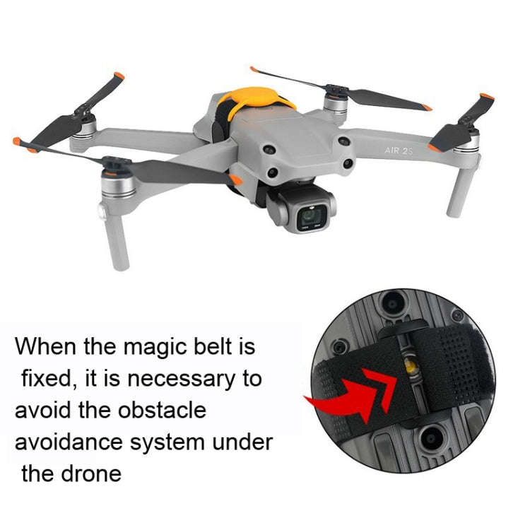 For AitTag Locator Fixed Bracket Drone Universal Accessories(Orange)