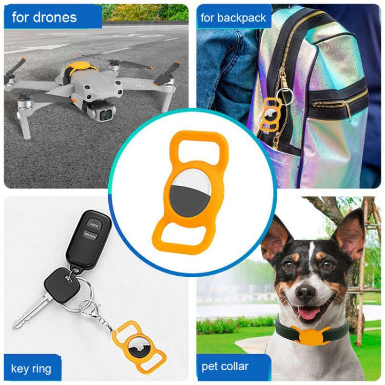For AitTag Locator Fixed Bracket Drone Universal Accessories(Orange)