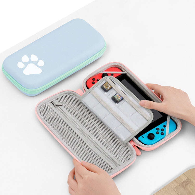 Baona BN-F005 Cat Paw Pattern Cconsole Storage Bag For Switch (Gradient Color)