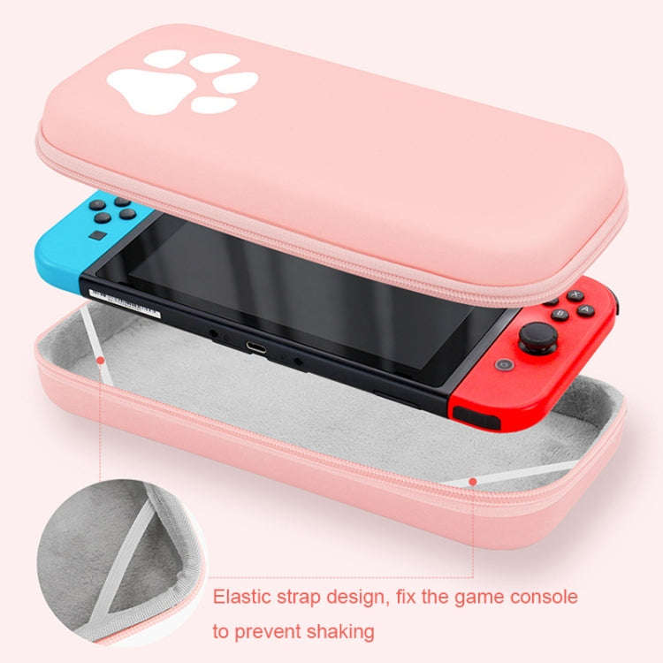 Baona BN-F005 Cat Paw Pattern Cconsole Storage Bag For Switch (Gradient Color)