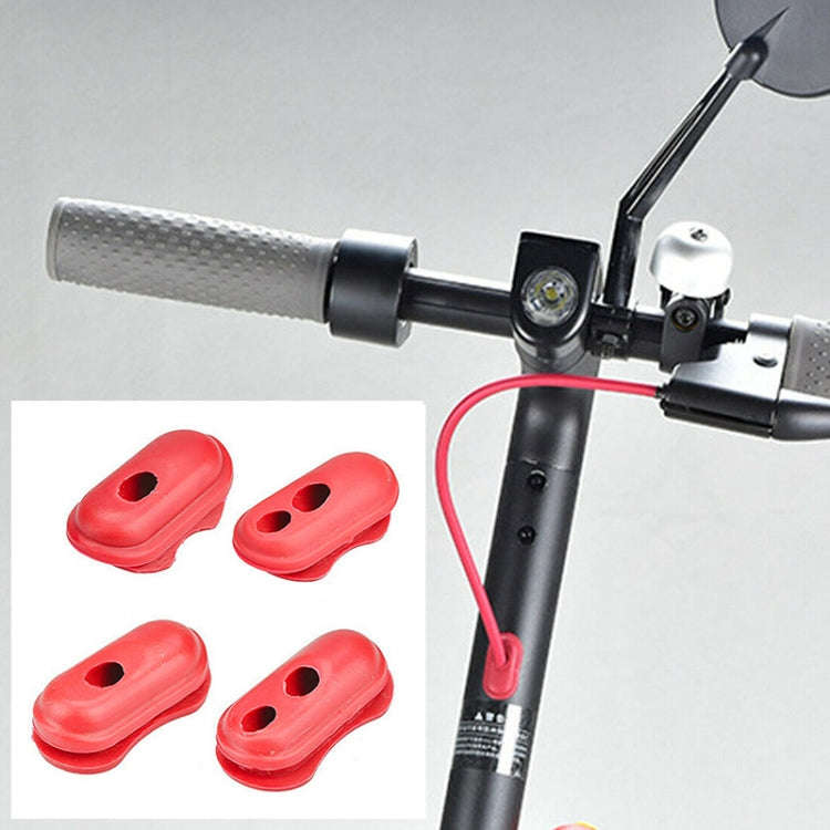 4 In 1 Charge Port Cover Cap Siliceone Plug For Xiaomi M365 Scooter