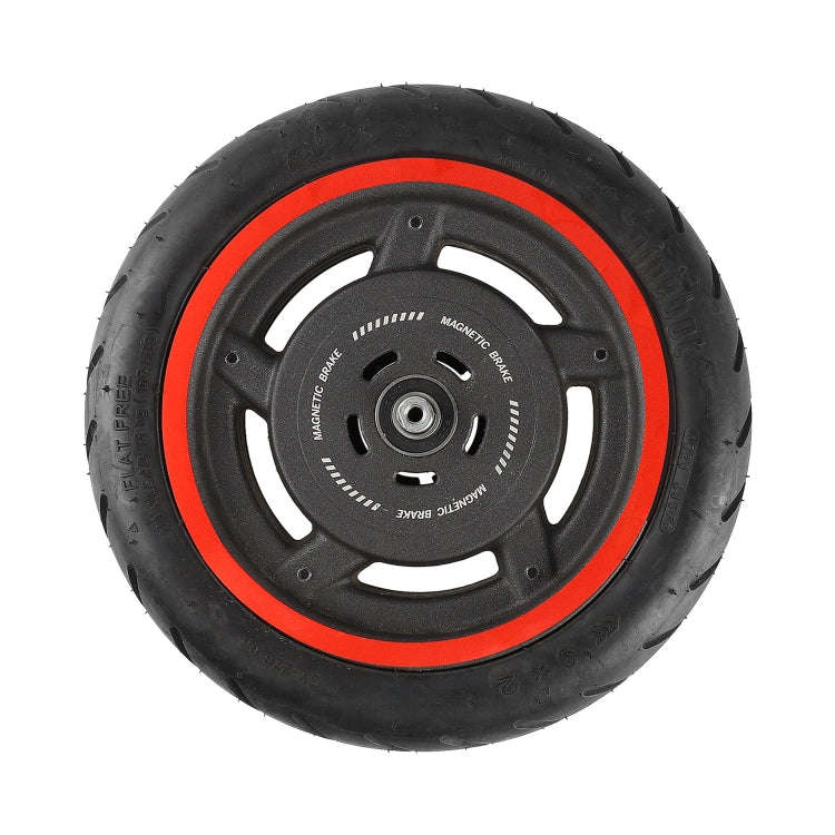 2 Sets Wheel Hub Protective Sticker For Scooter Bicycle Electric Vehicle(White)