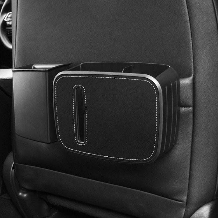 Car Drain Tissue Box Umbrella Storage Pocket Bag Storage Box Car Trash Can(Back)