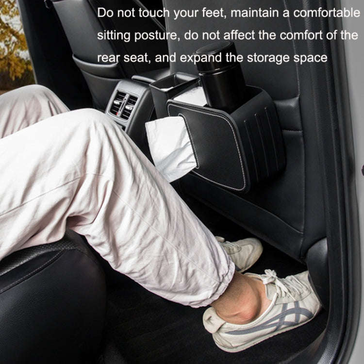 Car Drain Tissue Box Umbrella Storage Pocket Bag Storage Box Car Trash Can(Back)