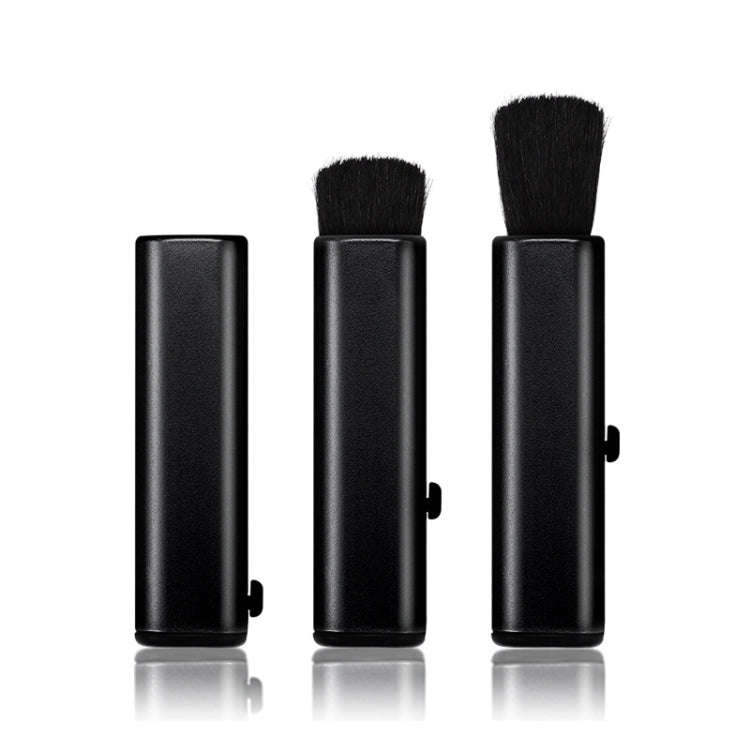 10 PCS Car Air Conditioner Air Outlet Telescopic Cleaning Brush, Color: Black