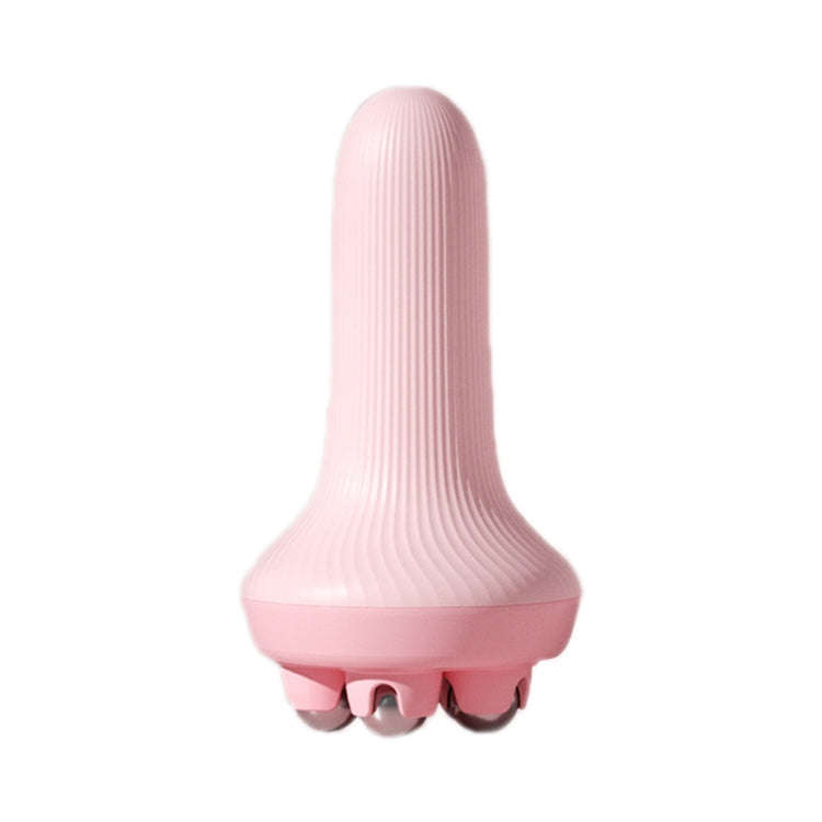Inner Leg Exercise Muscle Relaxation Abdominal Shaping Roller Massager, Color: Pink Steel Ball Box