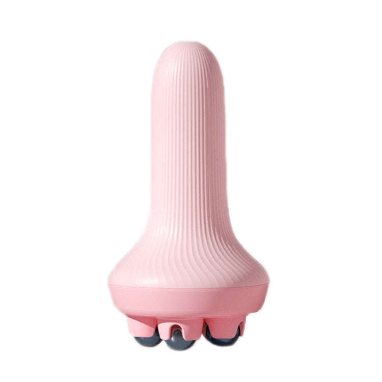 Inner Leg Exercise Muscle Relaxation Abdominal Shaping Roller Massager, Color: Pink Magnetic Ball...