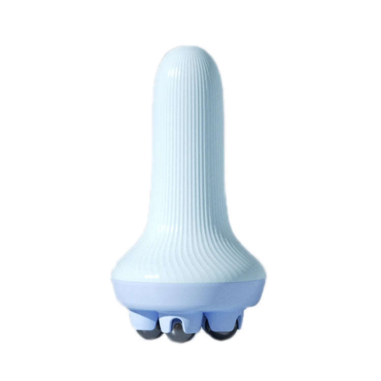 Inner Leg Exercise Muscle Relaxation Abdominal Shaping Roller Massager, Color: Blue Magnetic Ball...