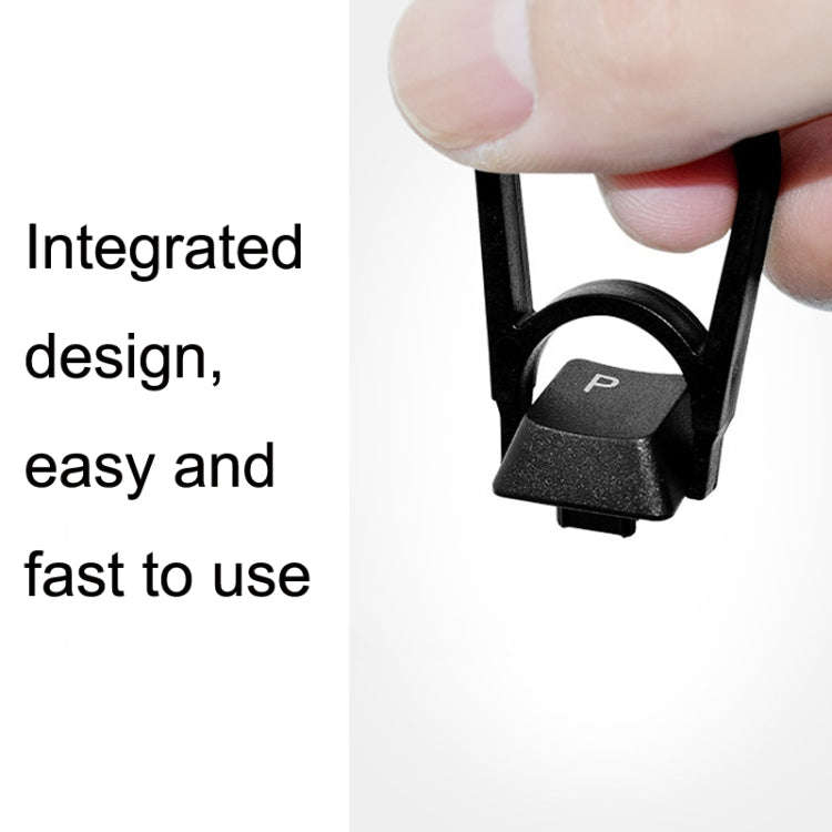 30PCS Computer Keyboard Key Puller Cleaning Key Removal Tool(Black)