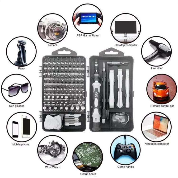 117 In 1 Screwdriver Set Watch Game Console Disassembly Tool