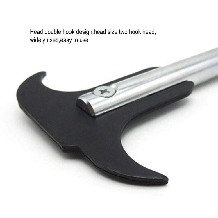 2 PCS Oil Seal Disassembly Tool Double Head Oil Seal Wrench Puller(Red Handle)