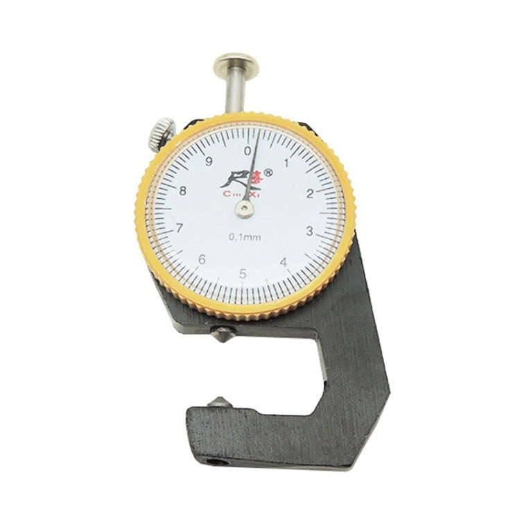 CHIXI Handheld Thickness Gauge Paper Thickness Gauge, Specification: Ordinary  0-10mm Pointed Head