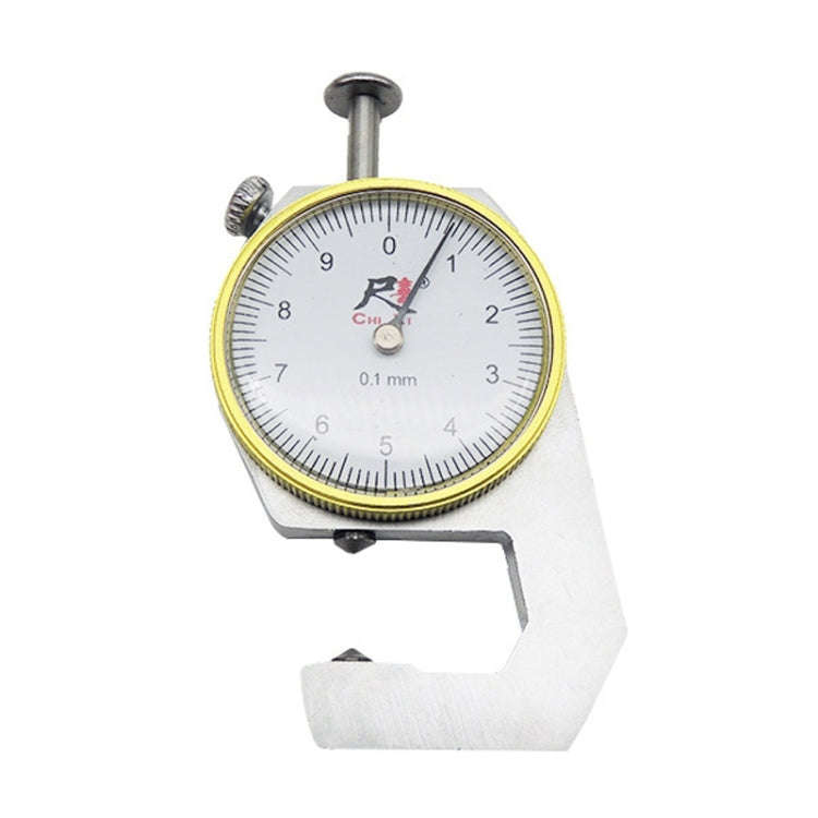 CHIXI Handheld Thickness Gauge Paper Thickness Gauge, Specification: Boutique 0-10mm Pointed Head
