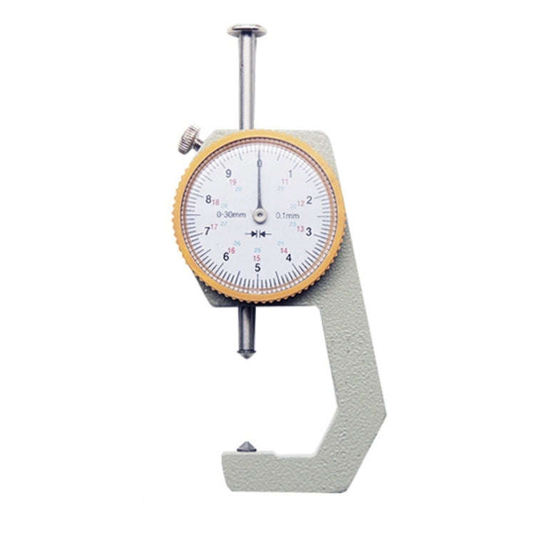 CHIXI Handheld Thickness Gauge Paper Thickness Gauge, Specification: Mid-range 0-30mm Pointed Head