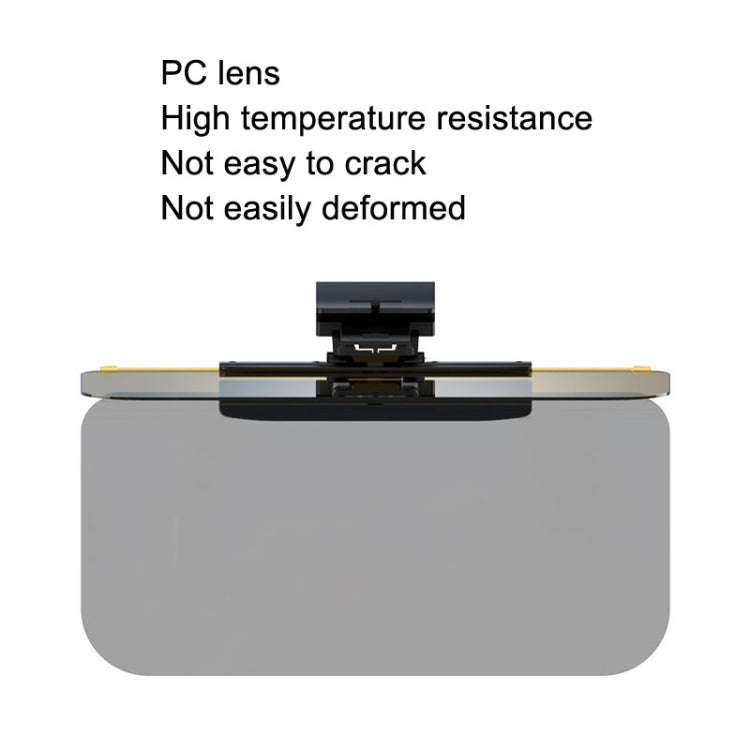SHUNWEI Car Anti High Beam Visor Night Vision Glasses, Style: Large Daily Use