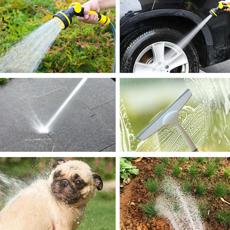 10 Functional Watering Sprinkler Head Household Water Pipe, Style: D6+4 Connector+15m 4-point Tube