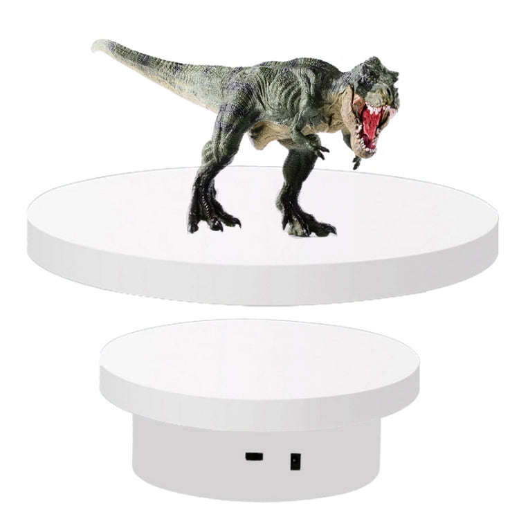 Photography Electric Turntable Automatic Rotating Display Stand,Style: Plug -in 2 In 1 30/35 cm