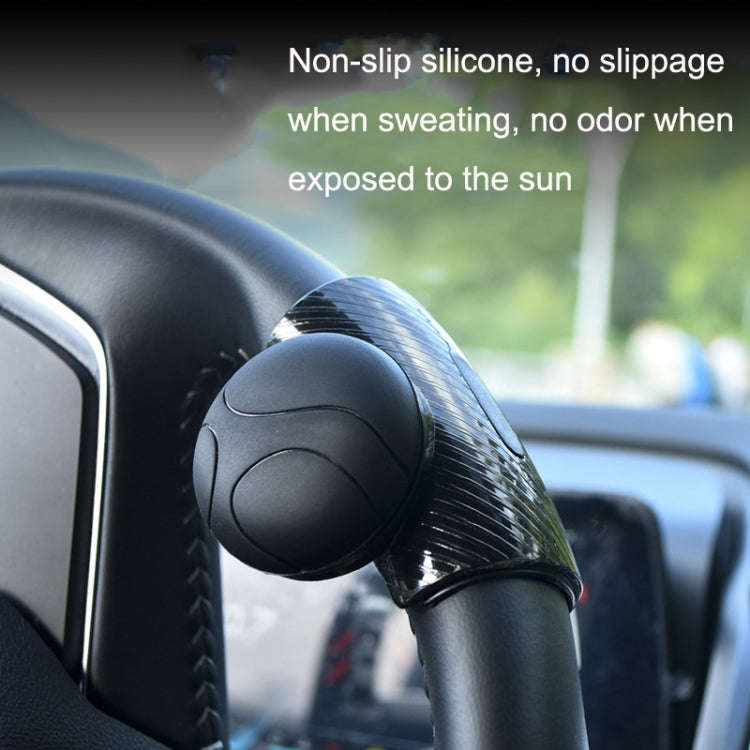 2PCS Automotive Silicone Bearing Steering Wheel Booster(Blue)