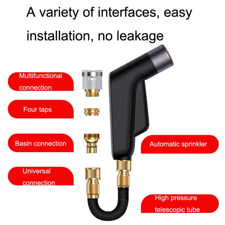 YYS-365 Auto High Pressure Sprinkler Telescopic Water Pipe, Specification: Sprinkler(Tint)