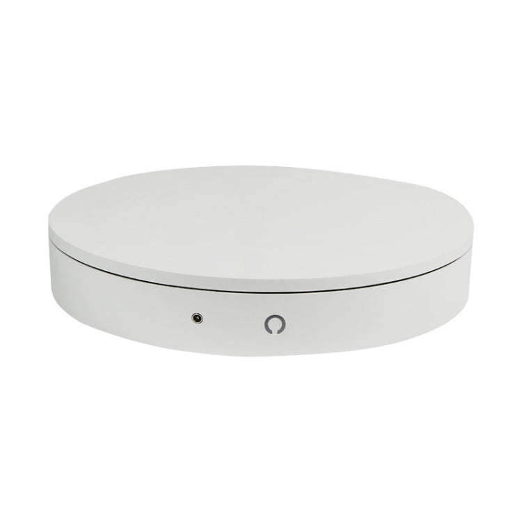 Electric Rotating Display Stand Electric Turntable, Specifications: Chinese Plug(White)