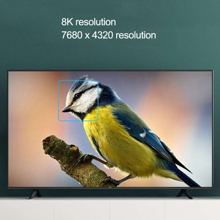 DTECH HDMI 8K 60Hz HD Optical Fiber Line TV Display Projector Extension Line 1.5m