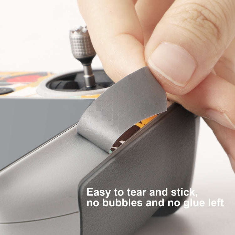 Sunnylife Drone+Remote Control Protective Sticker For DJI Mini 3 Pro RC Version(Carbon Red)