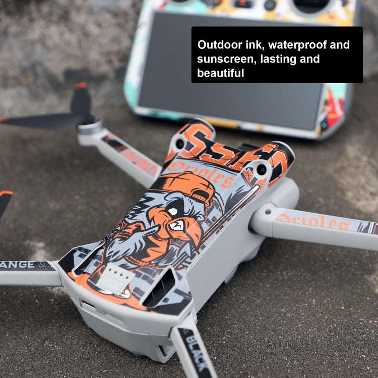Sunnylife Drone+Remote Control Protective Sticker For DJI Mini 3 Pro RC Version( Time Gate)